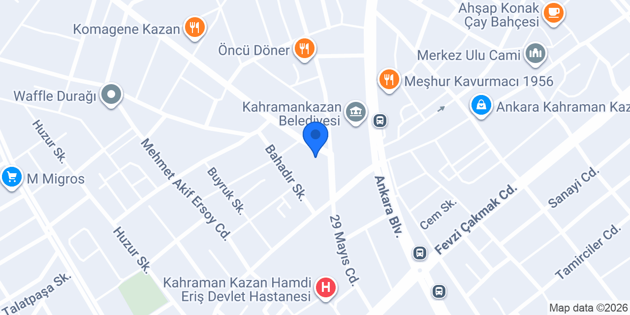 E&A TAVUKÇULUK YÖRESEL ŞARKÜTERİ konumu