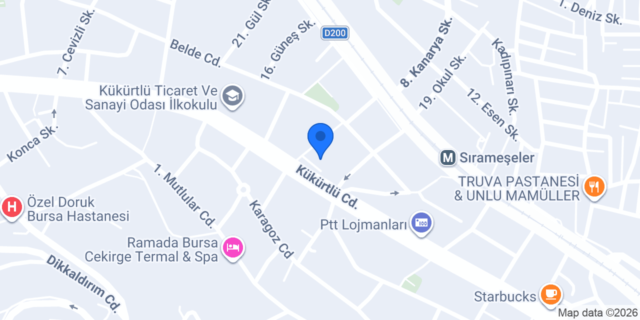 Gonca Turizm konumu