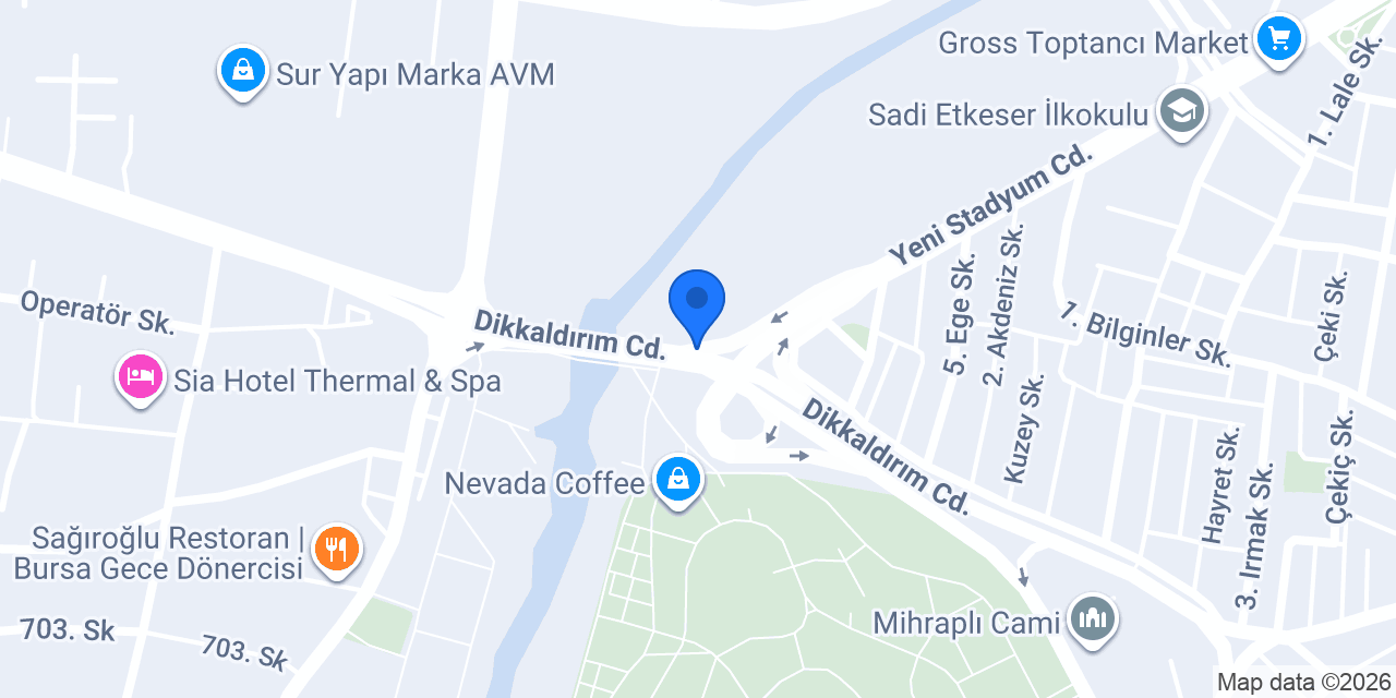 DAG AUTO GARAGE konumu