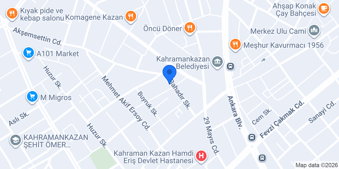 TREND EMLAK konumu