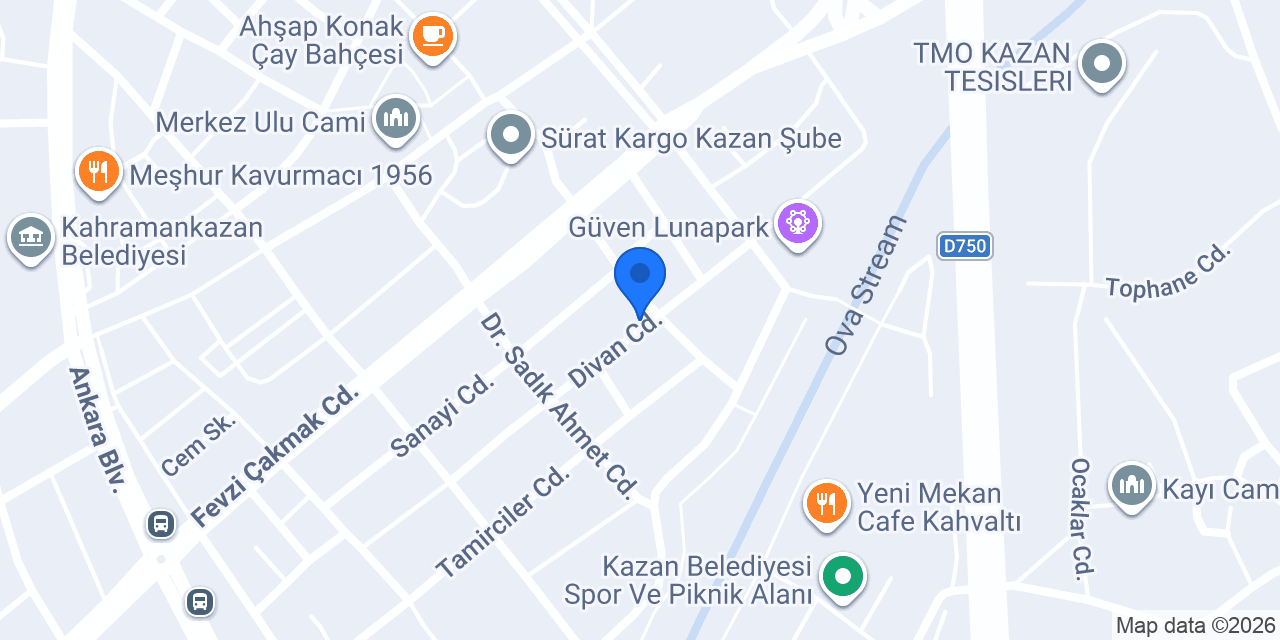 Aktaş Hurdacılık konumu