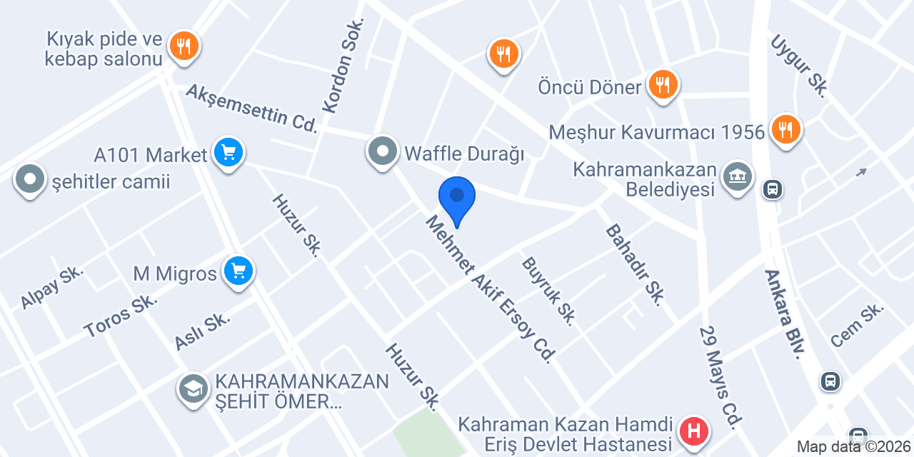 Dizayn Mobilya (Tasarım) konumu