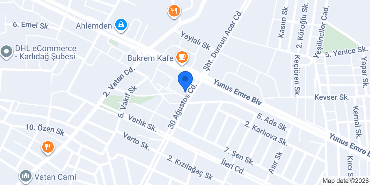 Çınar Elektronik konumu