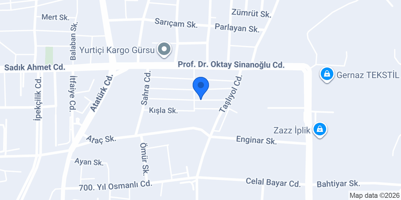 ASRA GRUP TEKSTİL SANAYİ VE DIŞ TİCARET LİMİTED ŞİRKETİ konumu
