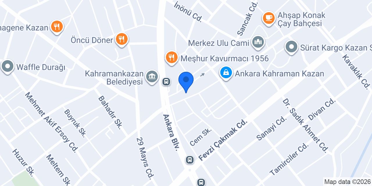 Altınçizgi Kuyumculuk Kahramankazan konumu