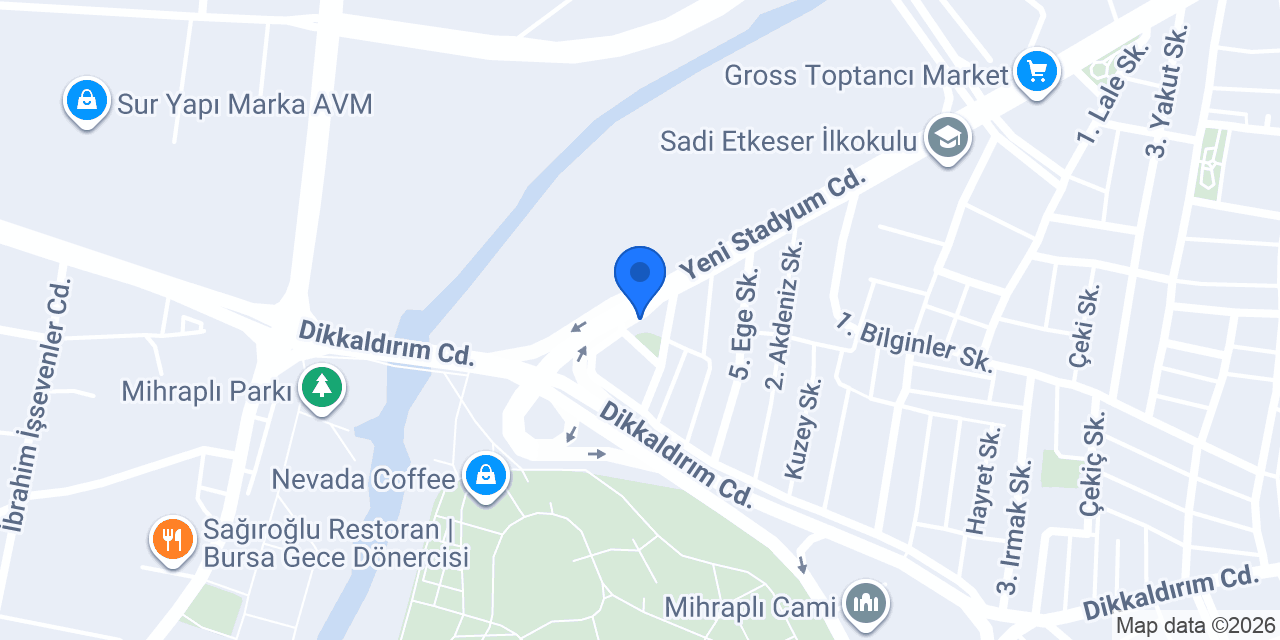 Sözen Oto Kurtarma konumu