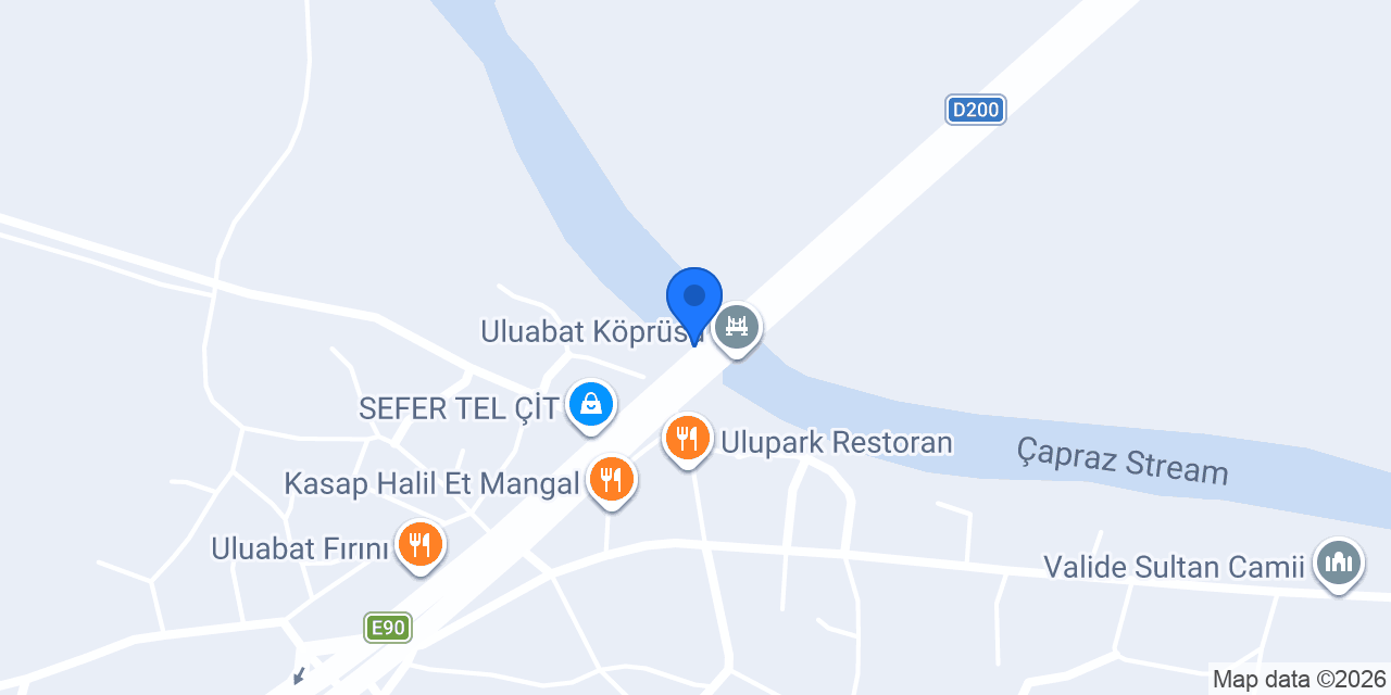 Kardelen Kestane Şekeri konumu