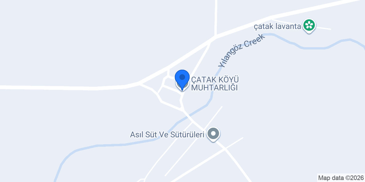 ÇATAK KÖYÜ MUHTARLIĞI konumu