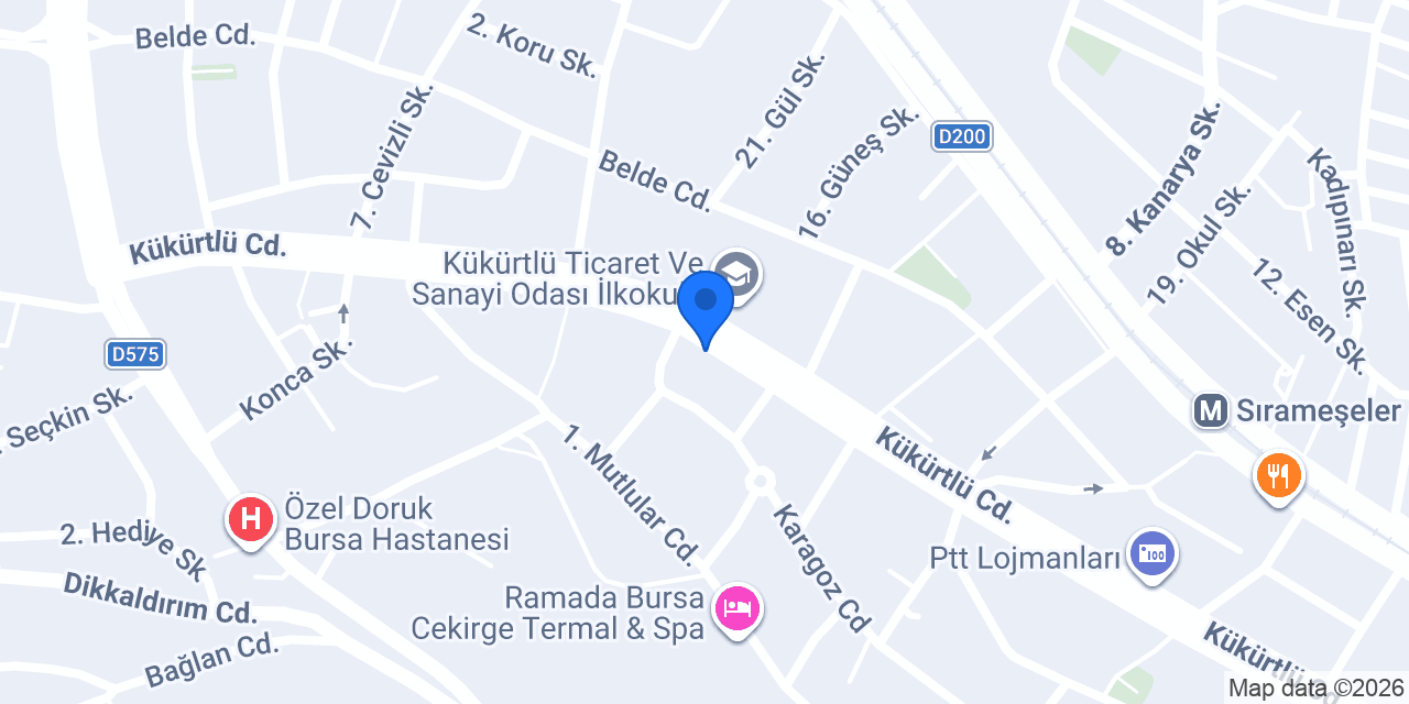 Stüdyo Yalım konumu