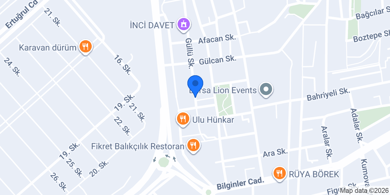 Yıldız Ev Yemekleri konumu