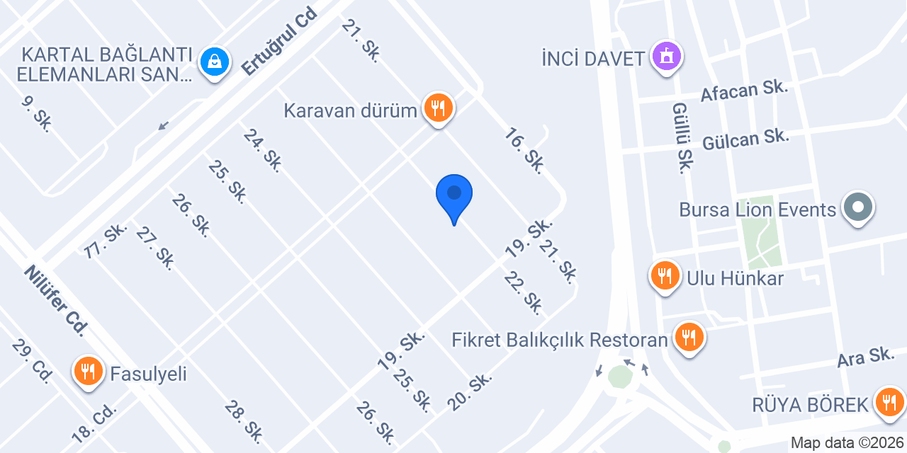 Dekor Demir Trapez konumu