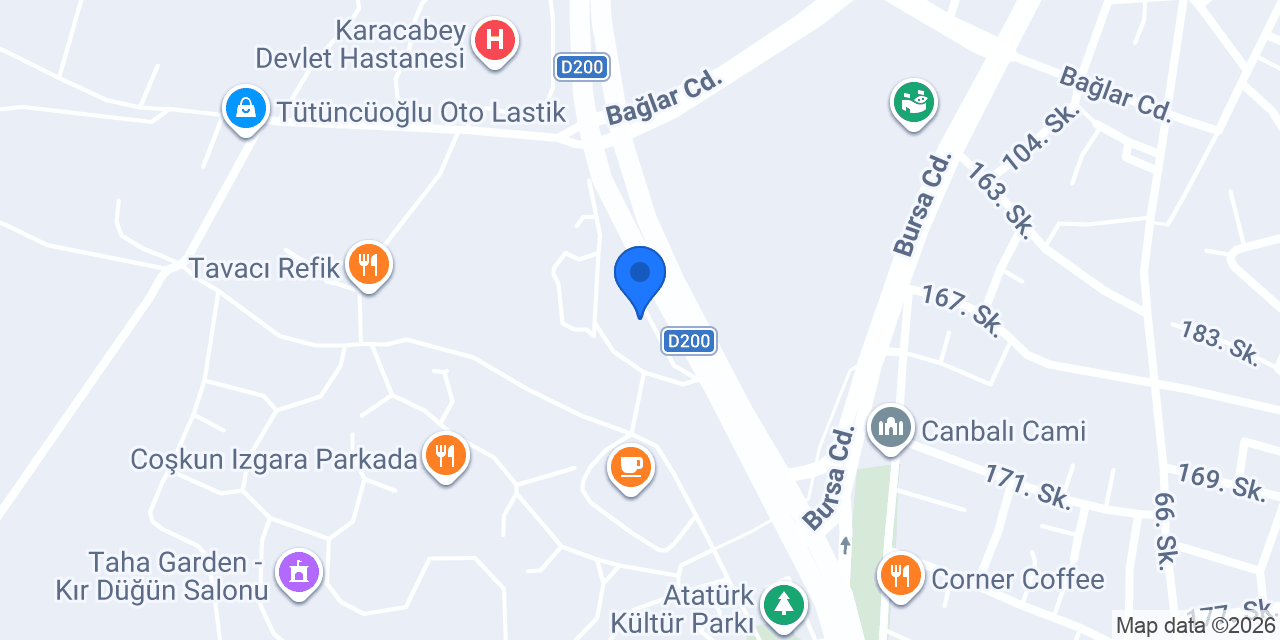 Petrol Ofisi konumu