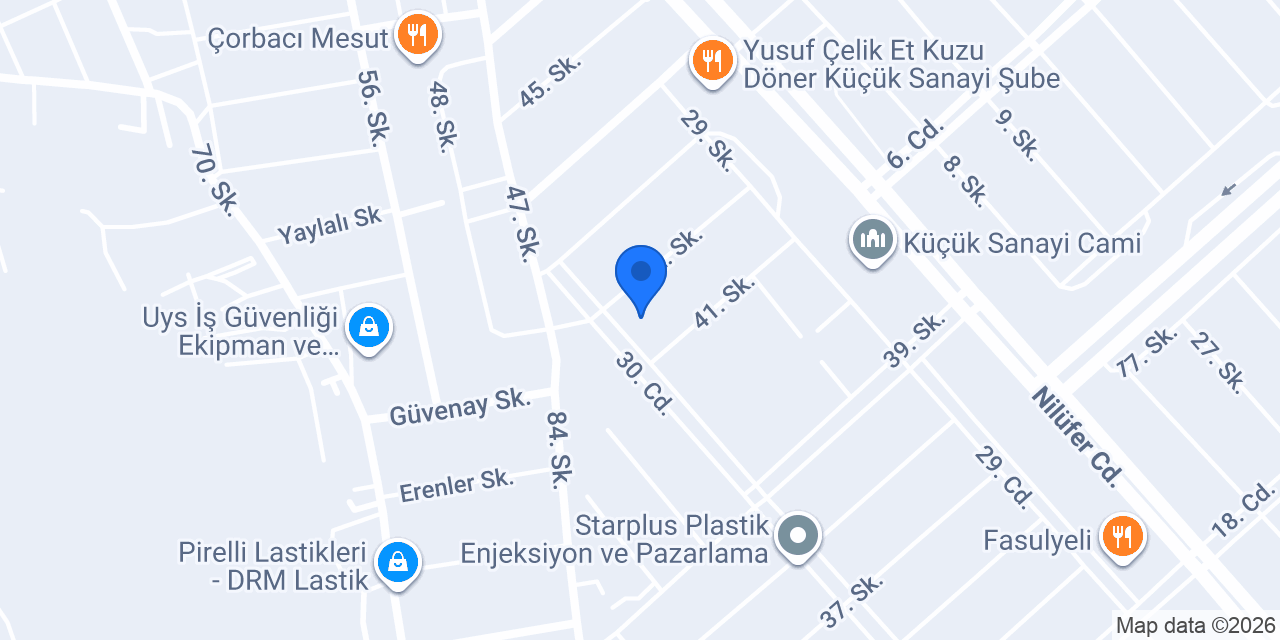 Çiçek Oto Elektrik konumu