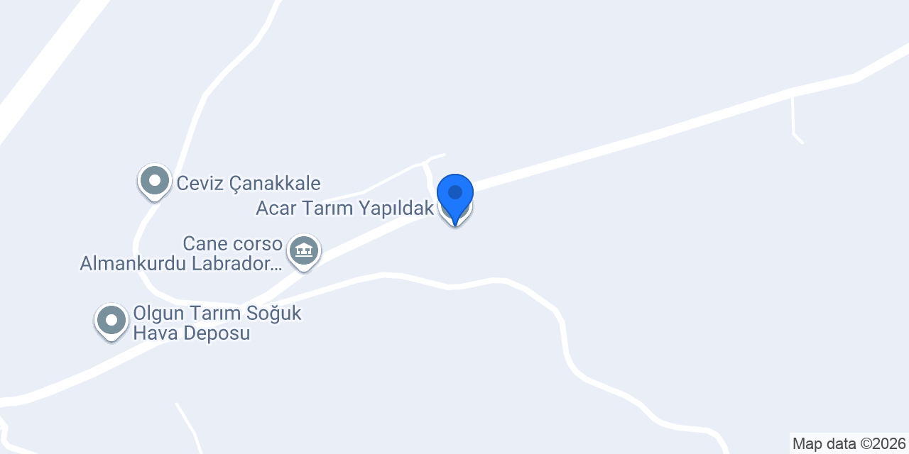 Acar Tarım Yapıldak konumu