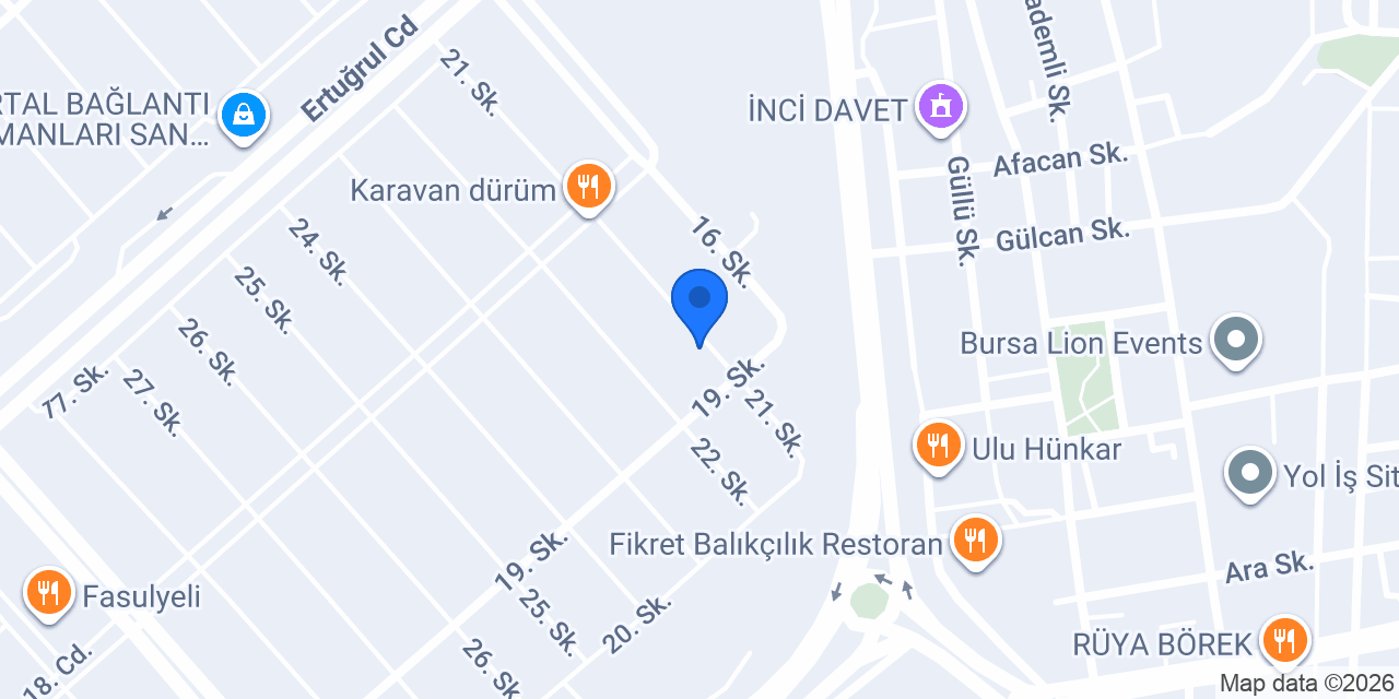 Yağız otomotiv konumu