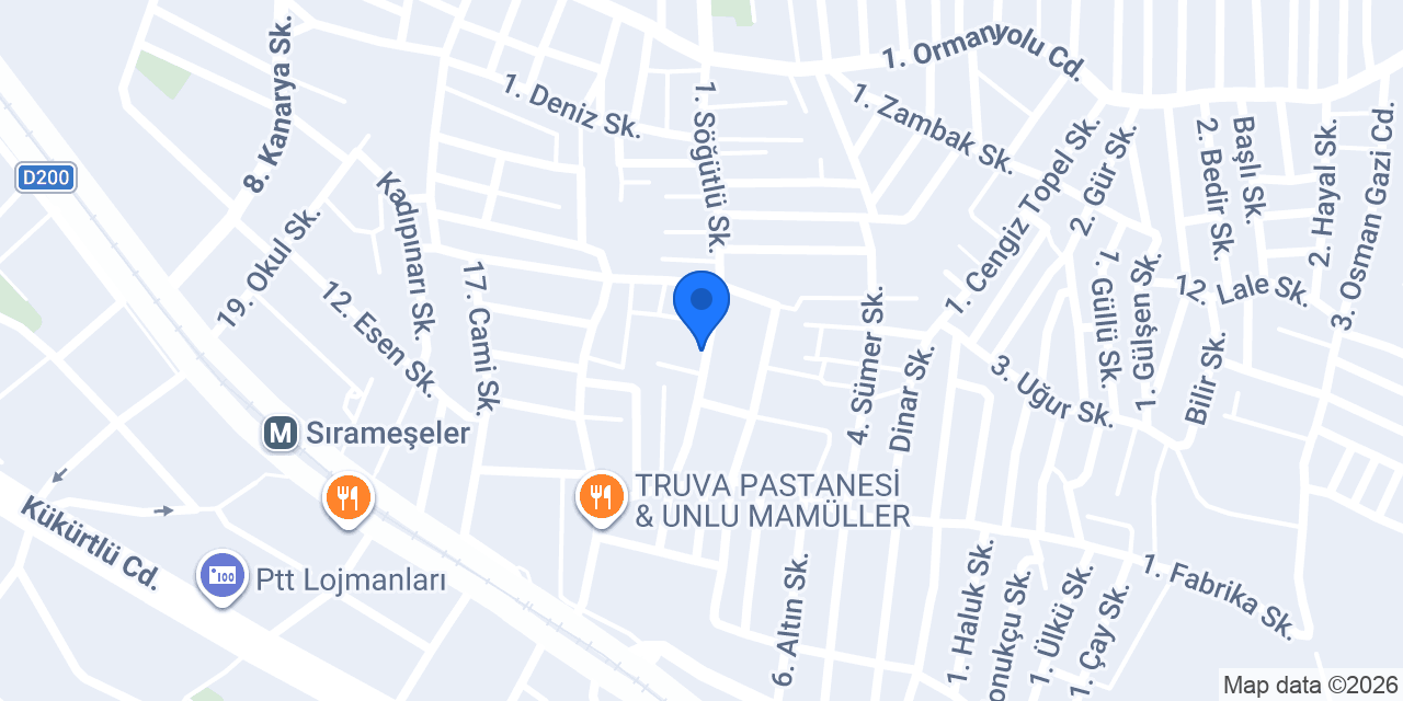 Terzi Çağlar konumu