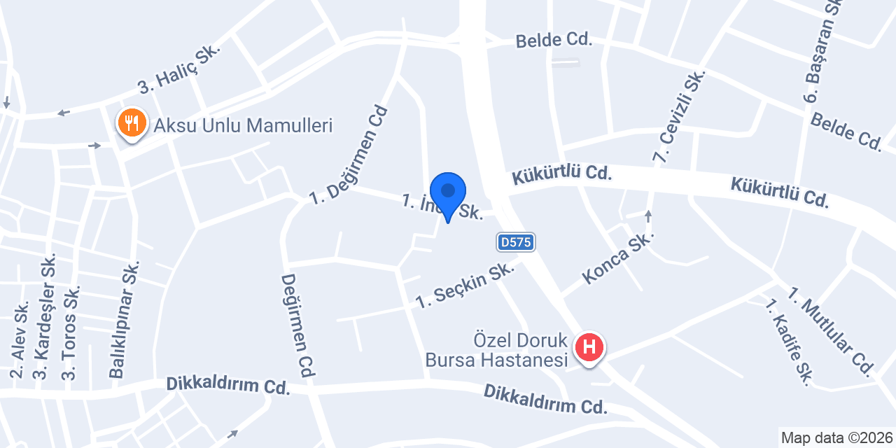Atom Karınca Anaokulu konumu