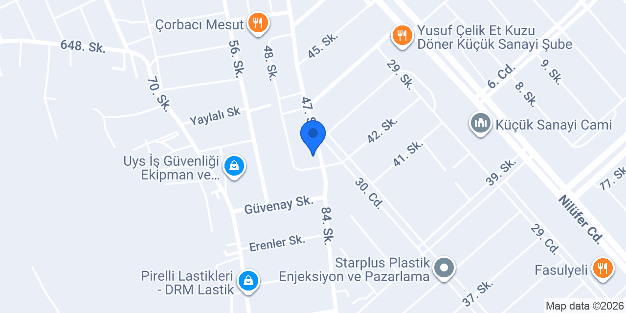 Çakır Ticaret konumu