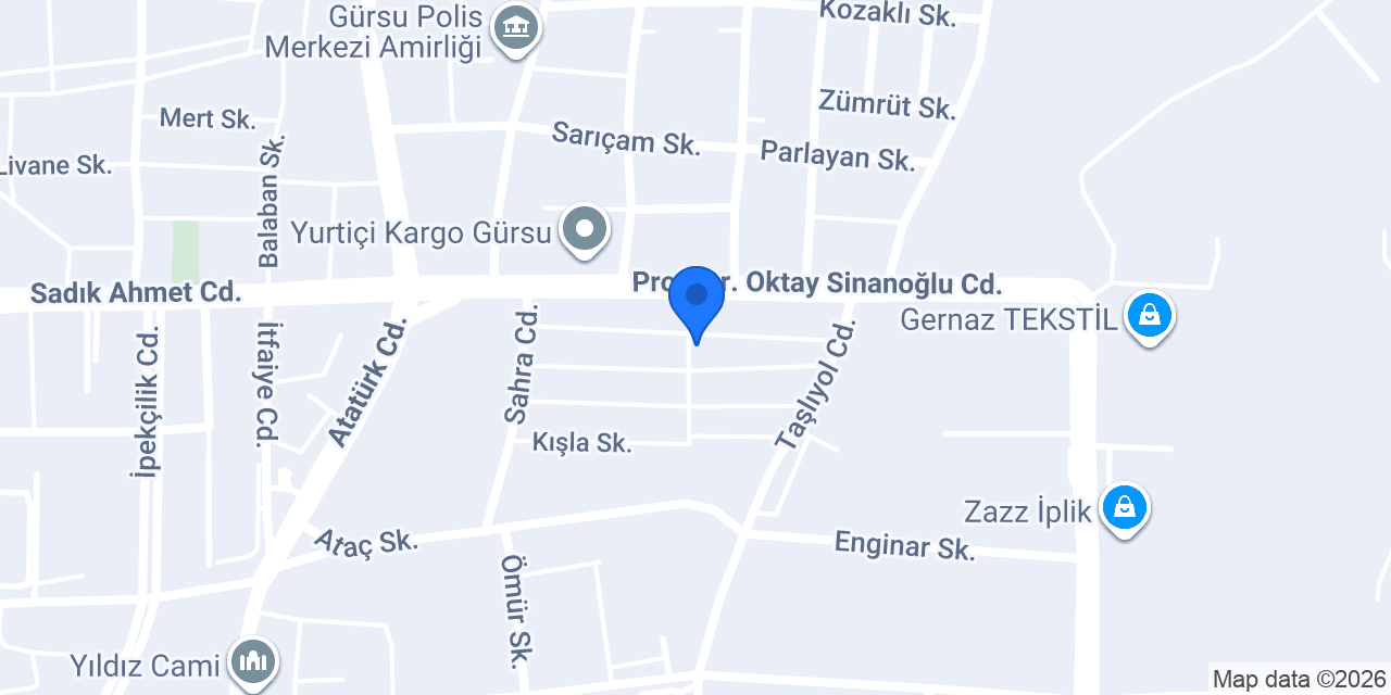 Menteşoğlu Halı Tekstil Amb.San.Tic.Ltd.Şti. konumu