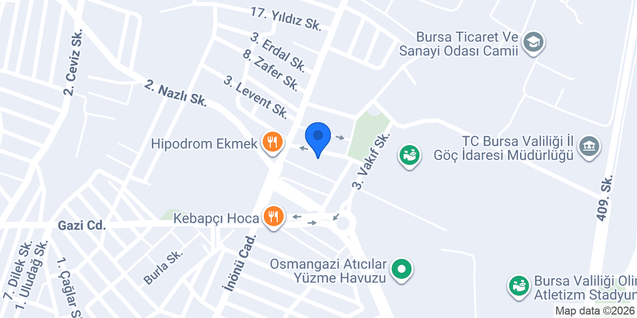 Özpak Halı Yıkama konumu