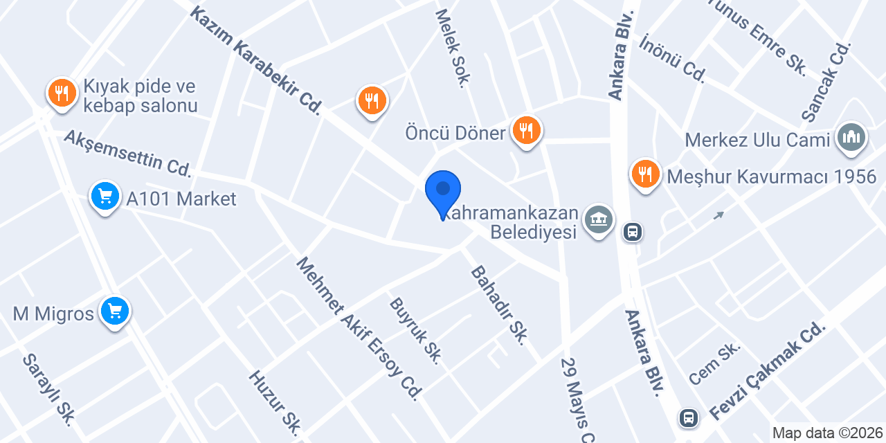 EGEM ET konumu