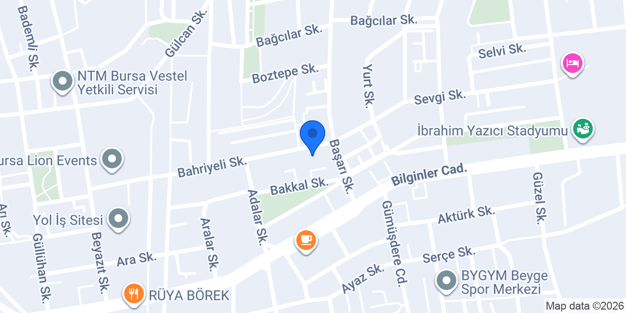 psikologium bursa/ Nilüfer / Dr. Azmi Bayram İlbay konumu