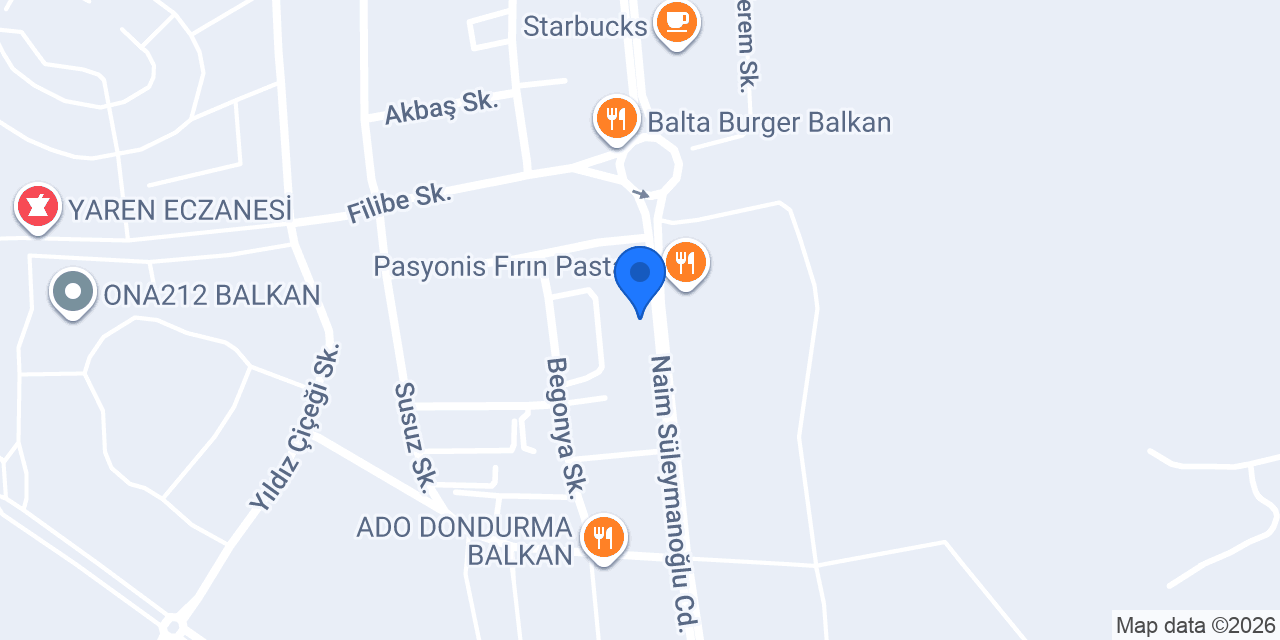 Hacı Nadir Efendi Balkan konumu