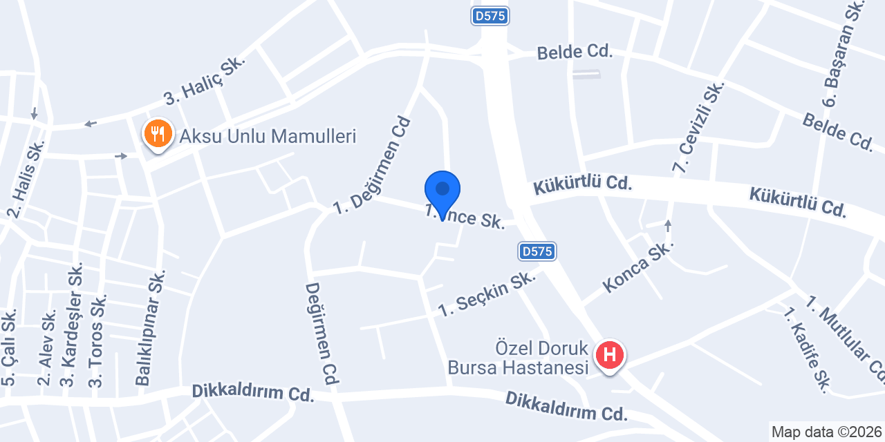 Vardar Guest House konumu