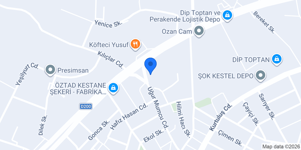 Güneş Tekstil konumu