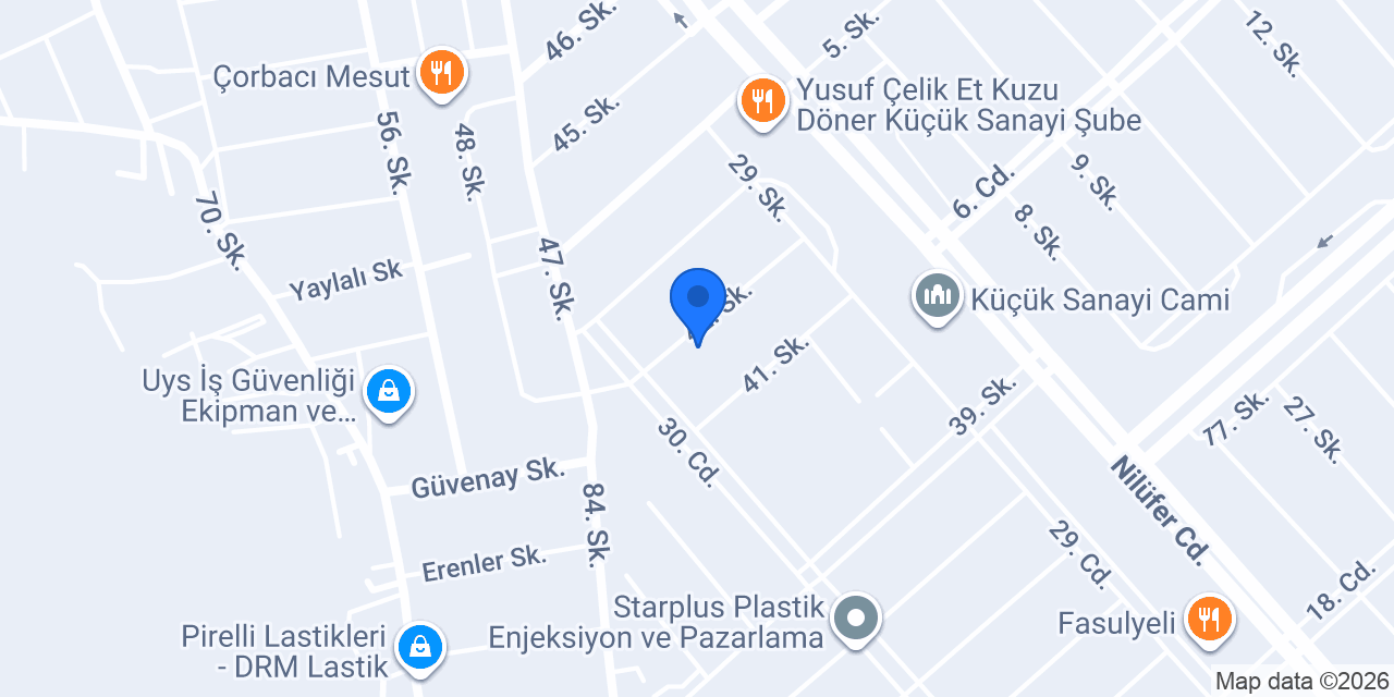 Özel Buroto Servis konumu