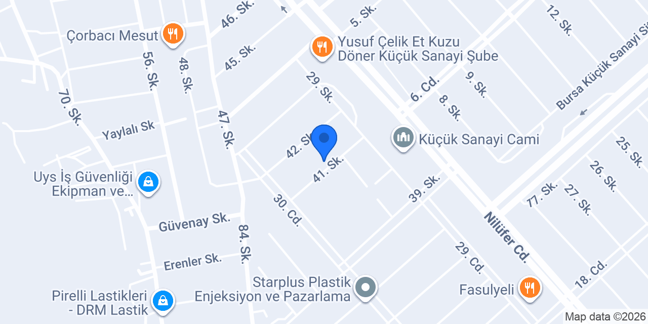 Akçalar Oto Servis konumu