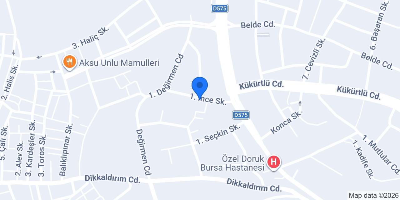 Bursam Teraryum konumu