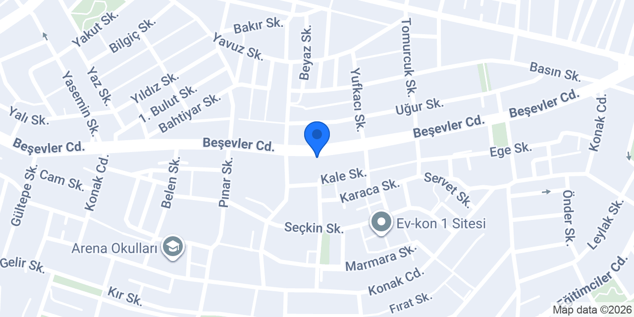 Bora Çevre Danışmanlık konumu