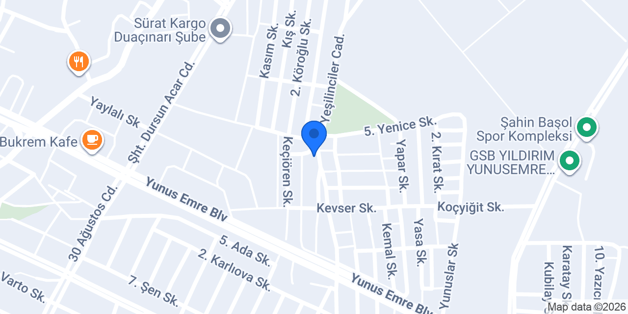 Ensar Avm konumu