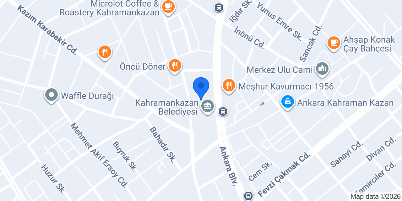 Avukat Burakhan ÇINAR konumu
