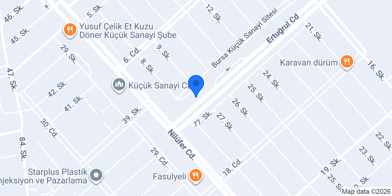 Çemasan Hırdavat A.Ş. konumu
