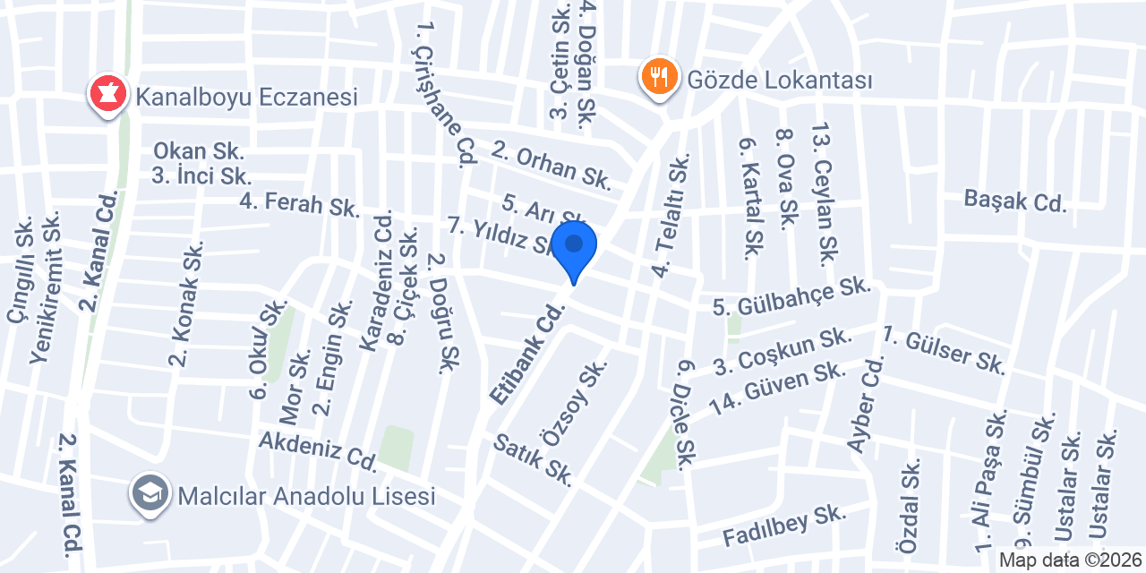 Karacabeyli Terzi konumu