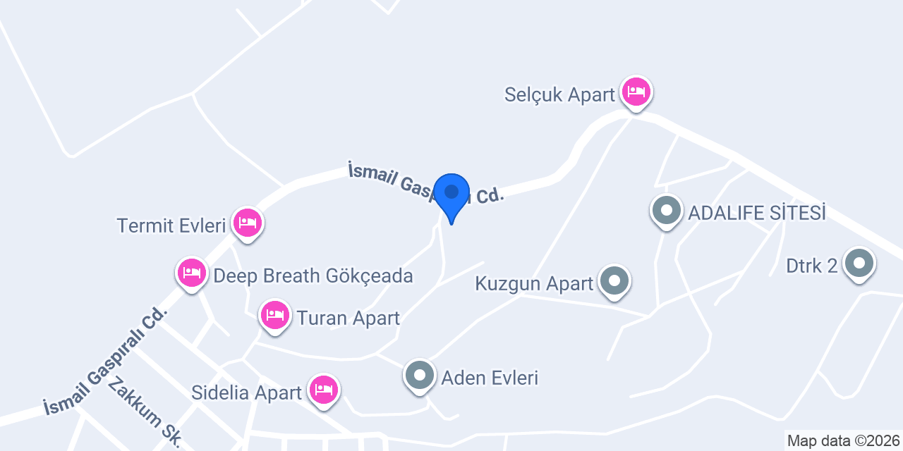 Ege Yağmuru Konukevi konumu