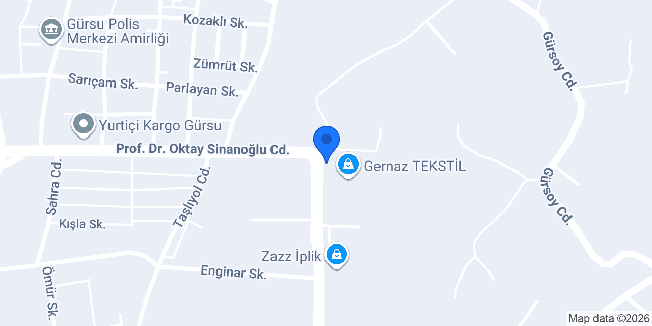 R.N.A Tekstil konumu
