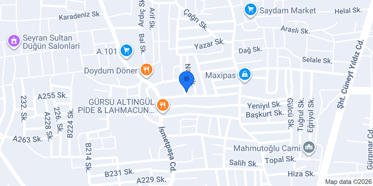 Karagöz Mermer konumu