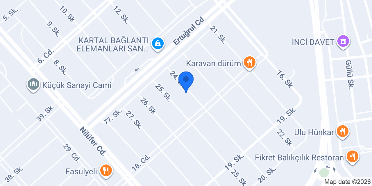 Ay-Ge Oto Elektrik konumu