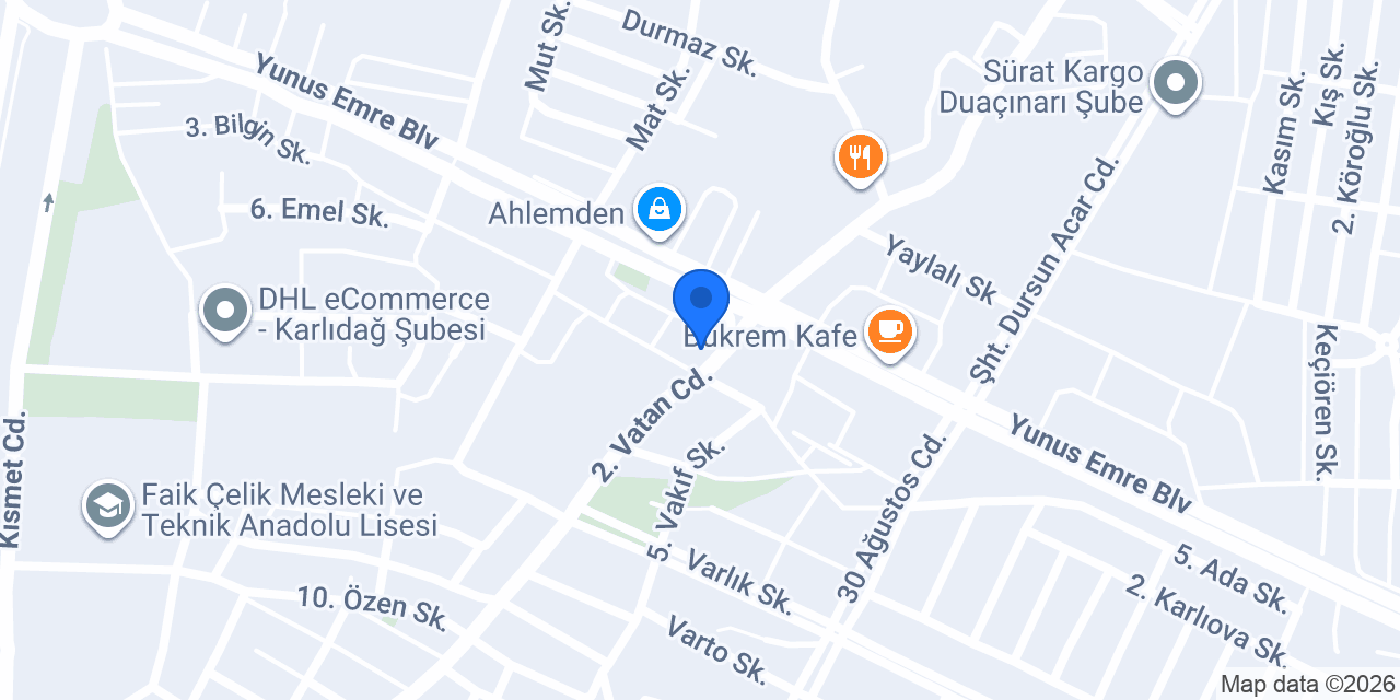Özel Millet Sağlık Kabini konumu