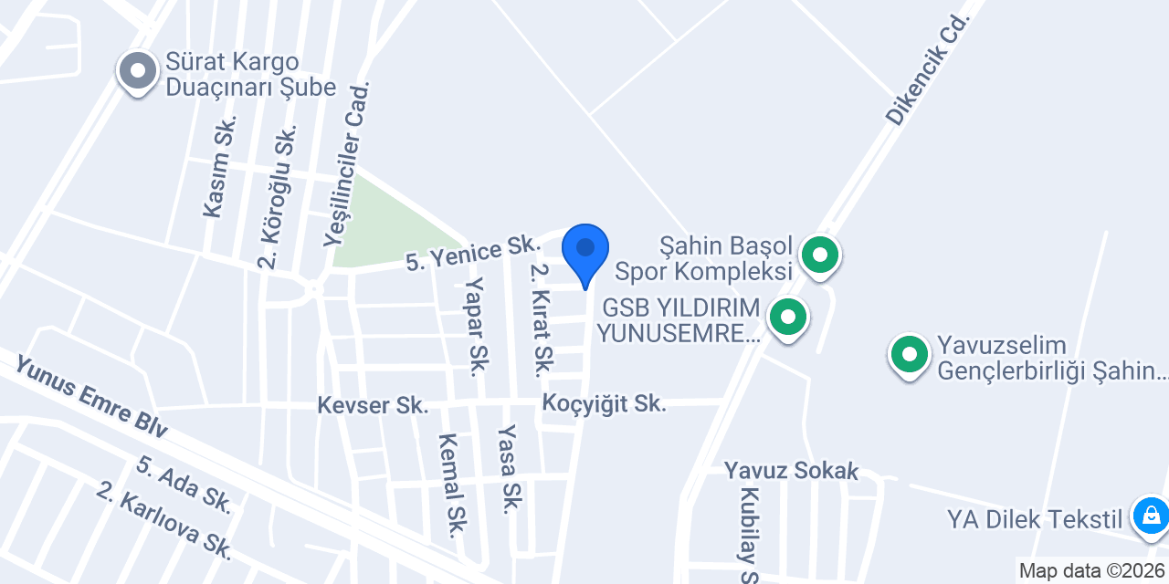 Derin kumaşçılık konumu