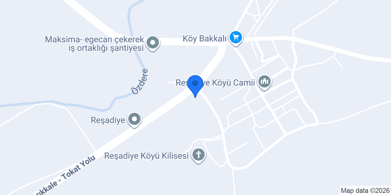 Reşadiye İlkokulu konumu