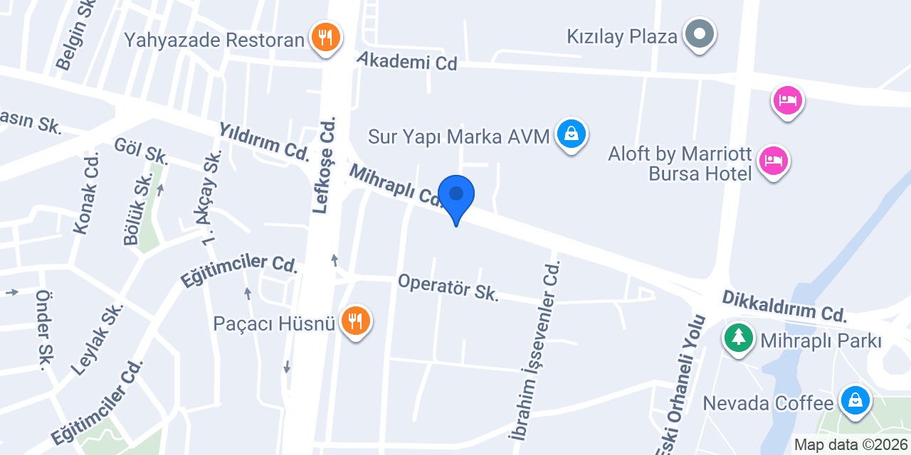 Bilgi Eczanesi konumu