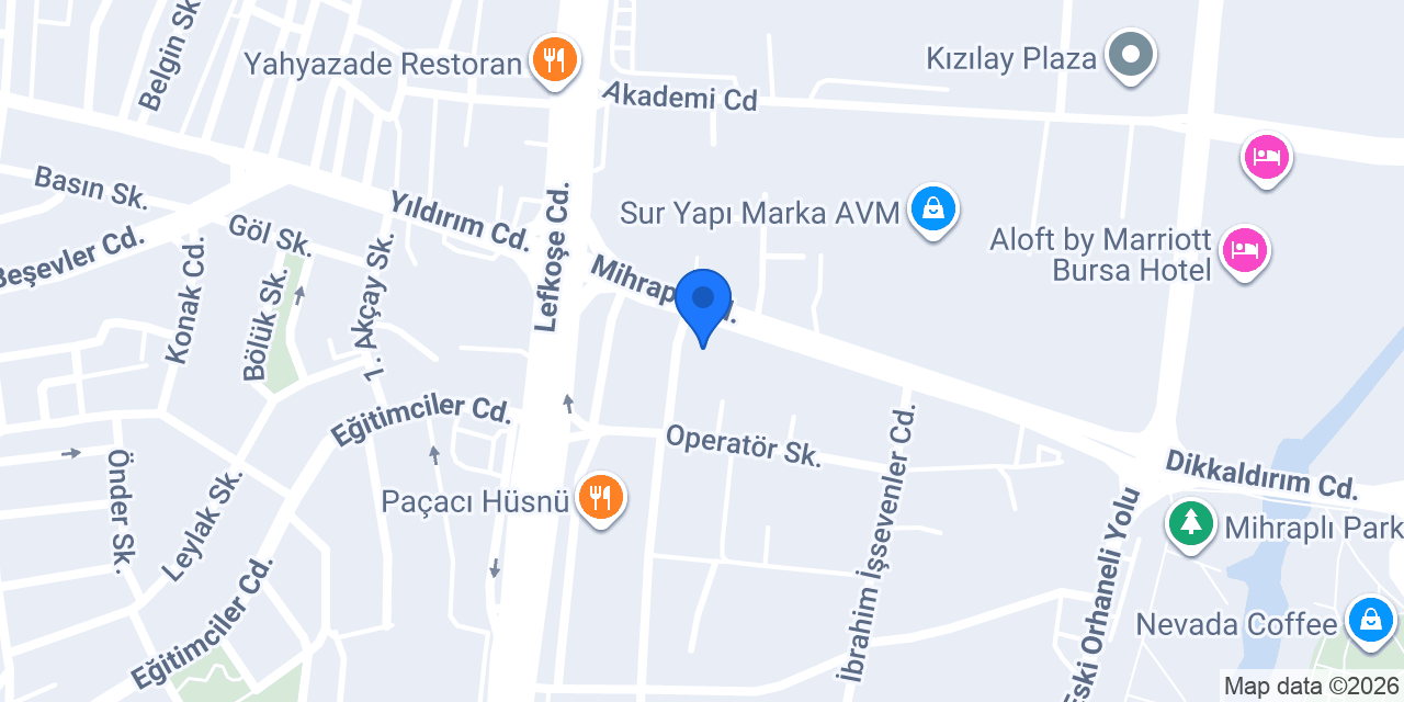 Op. Dr. Rukiye Gönüllü konumu