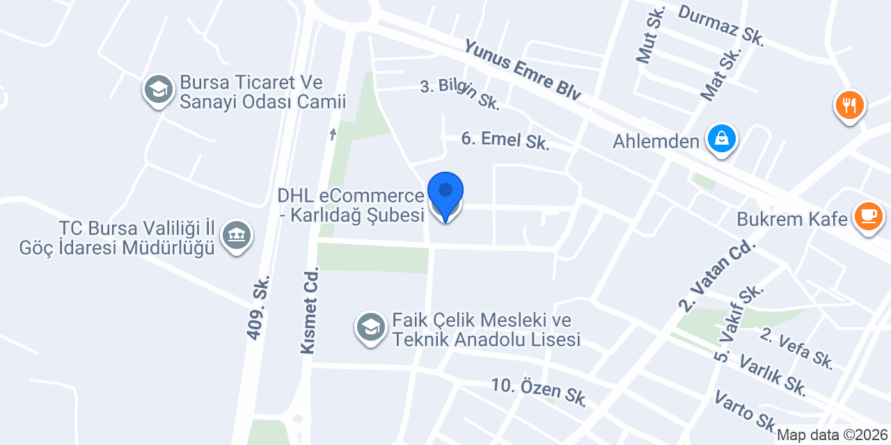 Crn Yapı Dizayn konumu