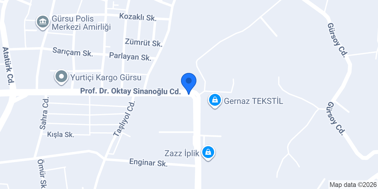 Saltanoğlu Tekstil konumu