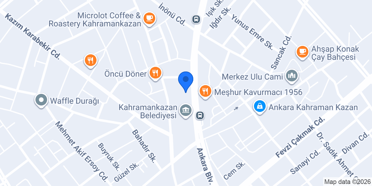 ÖZTEKNİK MİMARLIK konumu
