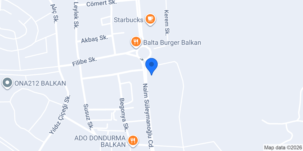 Meat Burger Gurme Mutfak Bursa/Nilüfer konumu